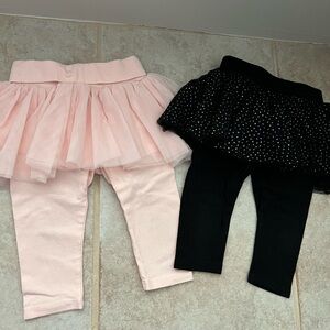 Baby Gap baby girl tutu leggings 6-12 months